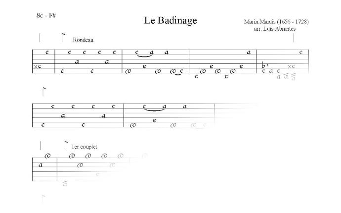 Le Badinage - M. Marais