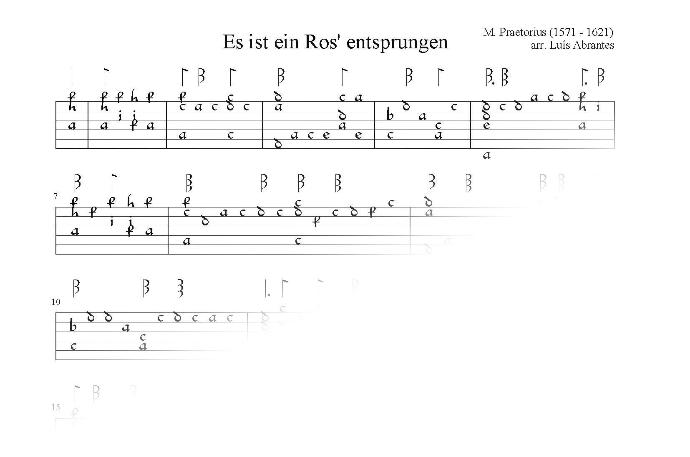 Es ist ein Ros entsprungen - M. Praetorius