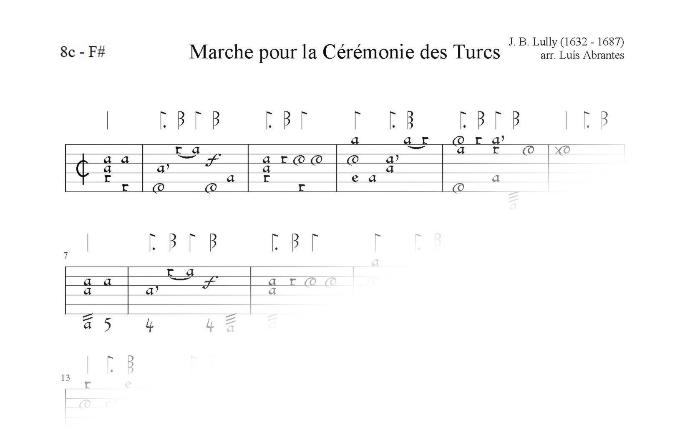 Marche pour la ceremonie des Turcs - J. B. Lully